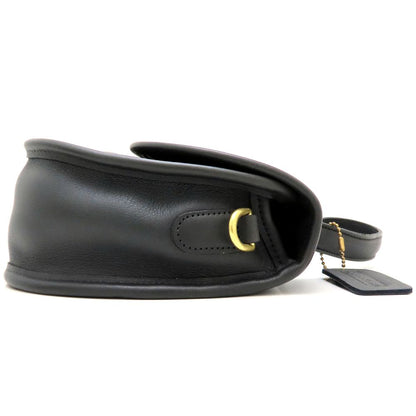 COACH コーチ 9957 ショルダーバッグ グラブタンレザー ブラック レディース/353309【中古】