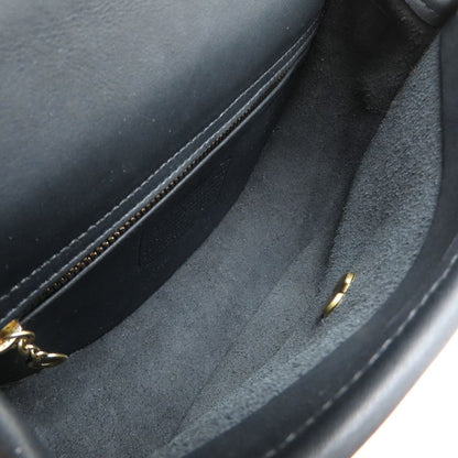 COACH コーチ 9957 ショルダーバッグ グラブタンレザー ブラック レディース/353309【中古】
