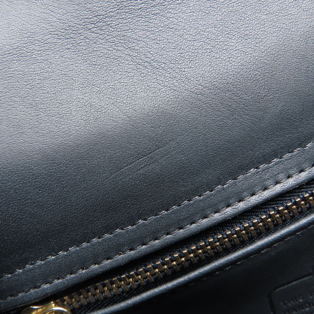 COACH コーチ 9957 ショルダーバッグ グラブタンレザー ブラック レディース/353309【中古】