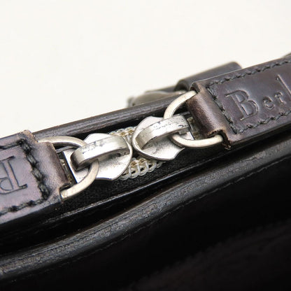 Berluti ベルルッティ ビジネスバッグ ブリーフケース レザー ダークブラウン メンズ/353317【中古】