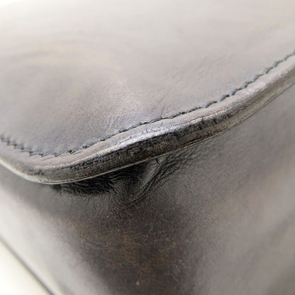 Berluti ベルルッティ ビジネスバッグ ブリーフケース レザー ダークブラウン メンズ/353317【中古】