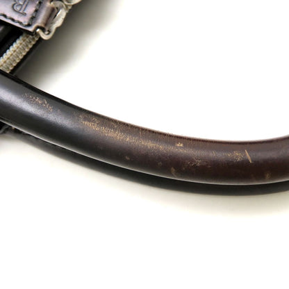 Berluti ベルルッティ ビジネスバッグ ブリーフケース レザー ダークブラウン メンズ/353317【中古】