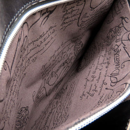 Berluti ベルルッティ ビジネスバッグ ブリーフケース レザー ダークブラウン メンズ/353317【中古】