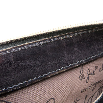 Berluti ベルルッティ ビジネスバッグ ブリーフケース レザー ダークブラウン メンズ/353317【中古】