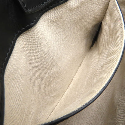 Berluti ベルルッティ トゥジュール ガリバー メッセンジャー ハンドバッグ カリグラフィ スクリットレザー Sandstorm カーキ系 レディース/353318【中古】