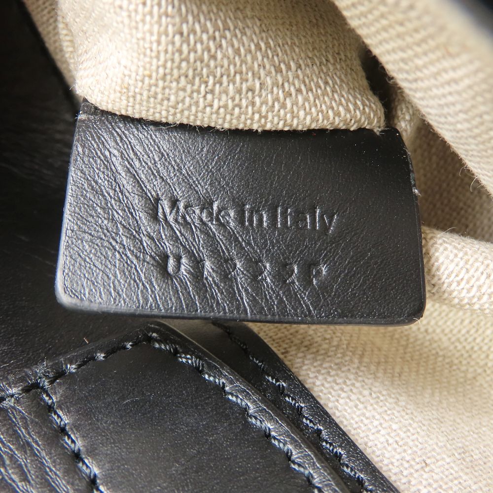 Berluti ベルルッティ トゥジュール ガリバー メッセンジャー ハンドバッグ カリグラフィ スクリットレザー Sandstorm カーキ系 レディース/353318【中古】