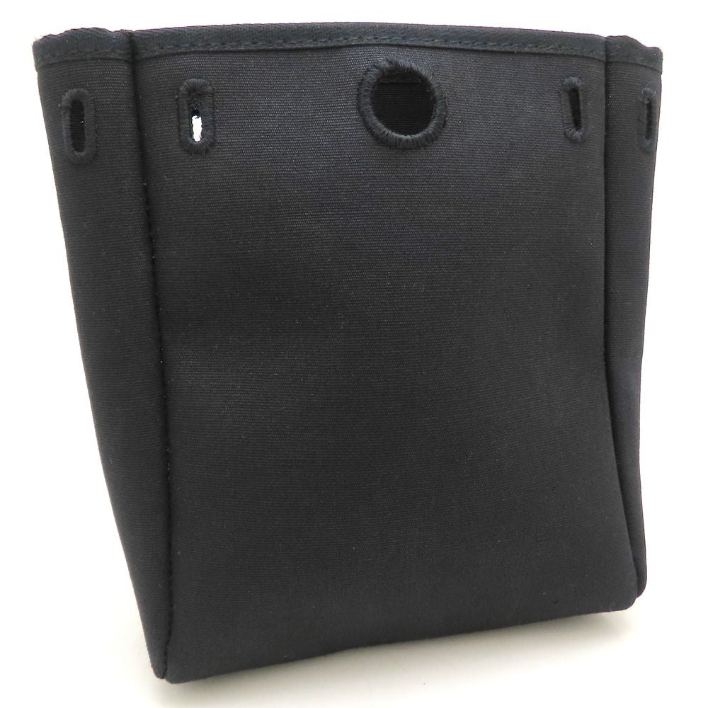 HERMES エルメス エールバッグTPM ショルダーバッグ トワルGMxレザー ブラック ナチュラル レディース/353322【中古】