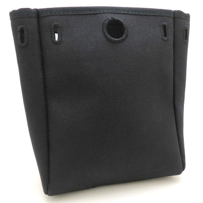 HERMES エルメス エールバッグTPM ショルダーバッグ トワルGMxレザー ブラック ナチュラル レディース/353322【中古】