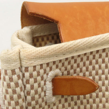 HERMES エルメス エールバッグTPM ショルダーバッグ トワルGMxレザー ブラック ナチュラル レディース/353322【中古】