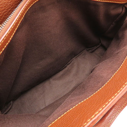 CELINE セリーヌ ブギーバッグ マカダム ハンドバッグ デニムxレザー ブルー ブラウン レディース/353324【中古】
