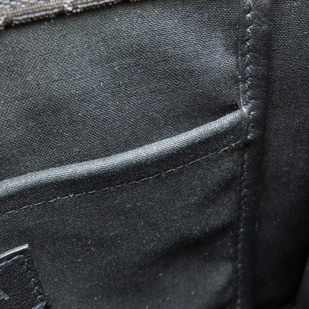 BALENCIAGA バレンシアガ ハードウェア 714187 トートバッグ キャンバスxレザー ブラック レディース/353326【中古】