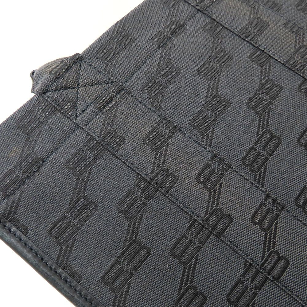 BALENCIAGA バレンシアガ ハードウェア 714187 トートバッグ キャンバスxレザー ブラック レディース/353326【中古】