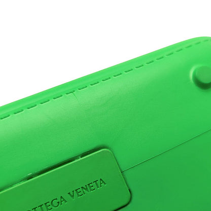 BOTTEGAVENETA ボッテガヴェネタ アルコ ハンドバッグ ラバー グリーン レディース/353327【中古】