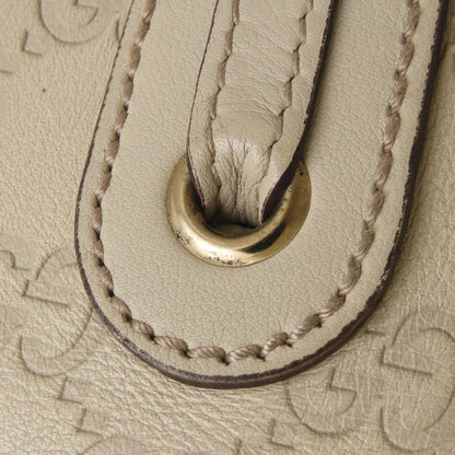 GUCCI グッチ プリンシー トート 163805 トートバッグ グッチシマ レザー アイボリー系 レディース/353329【中古】