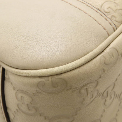 GUCCI グッチ プリンシー トート 163805 トートバッグ グッチシマ レザー アイボリー系 レディース/353329【中古】