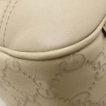 GUCCI グッチ プリンシー トート 163805 トートバッグ グッチシマ レザー アイボリー系 レディース/353329【中古】