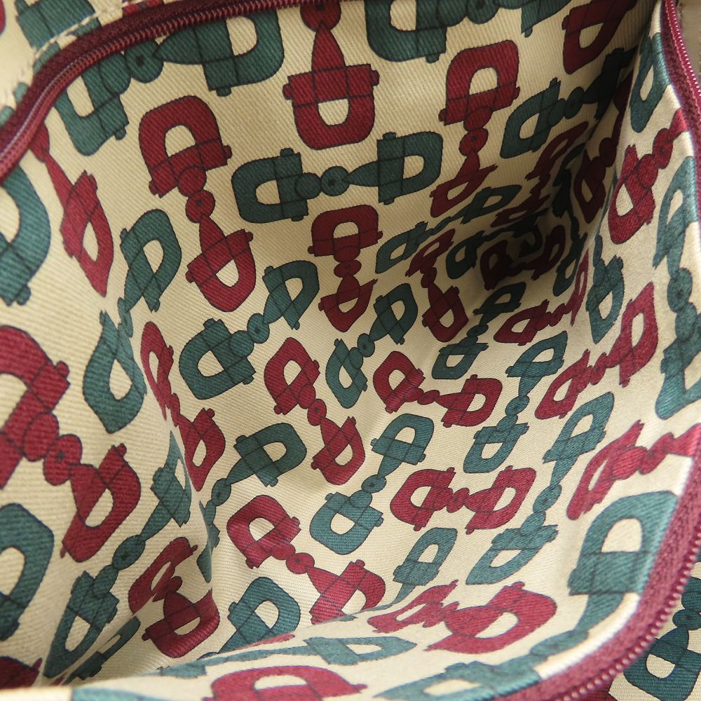 GUCCI グッチ プリンシー トート 163805 トートバッグ グッチシマ レザー アイボリー系 レディース/353329【中古】