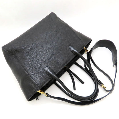 MIUMIU ミュウミュウ 5BG137 ハンドバッグ 2Way レザー NERO ブラック アウトレット レディース/353334【中古】