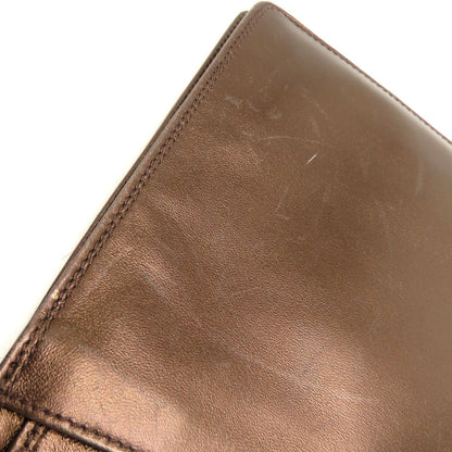 CHANEL シャネル ショルダーバッグ レザー ブロンズ レディース/353338【中古】