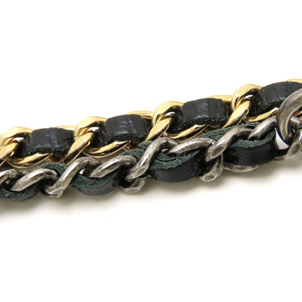 CHANEL シャネル ガブリエル ドゥ シャネル ヴィンテージカーフ チェーンウォレット A94505 ショルダーバッグ レザー ブラック レディース/353339【中古】