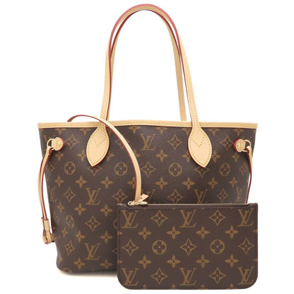 LOUIS VUITTON ルイヴィトン モノグラム ネヴァーフルPM M46979 トートバッグ ブラウン レディース/353342【未使用】