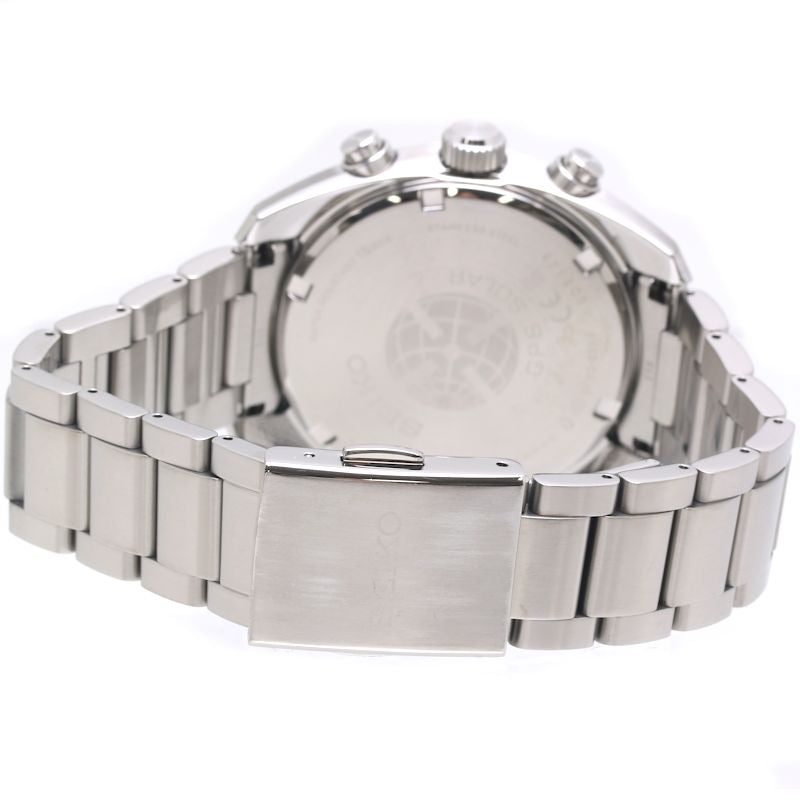 SEIKO セイコー アストロン SBXC049 5X53-0AJ0 デイト クロノグラフ ステンレススチール メンズ /39940【中古】【腕時計】