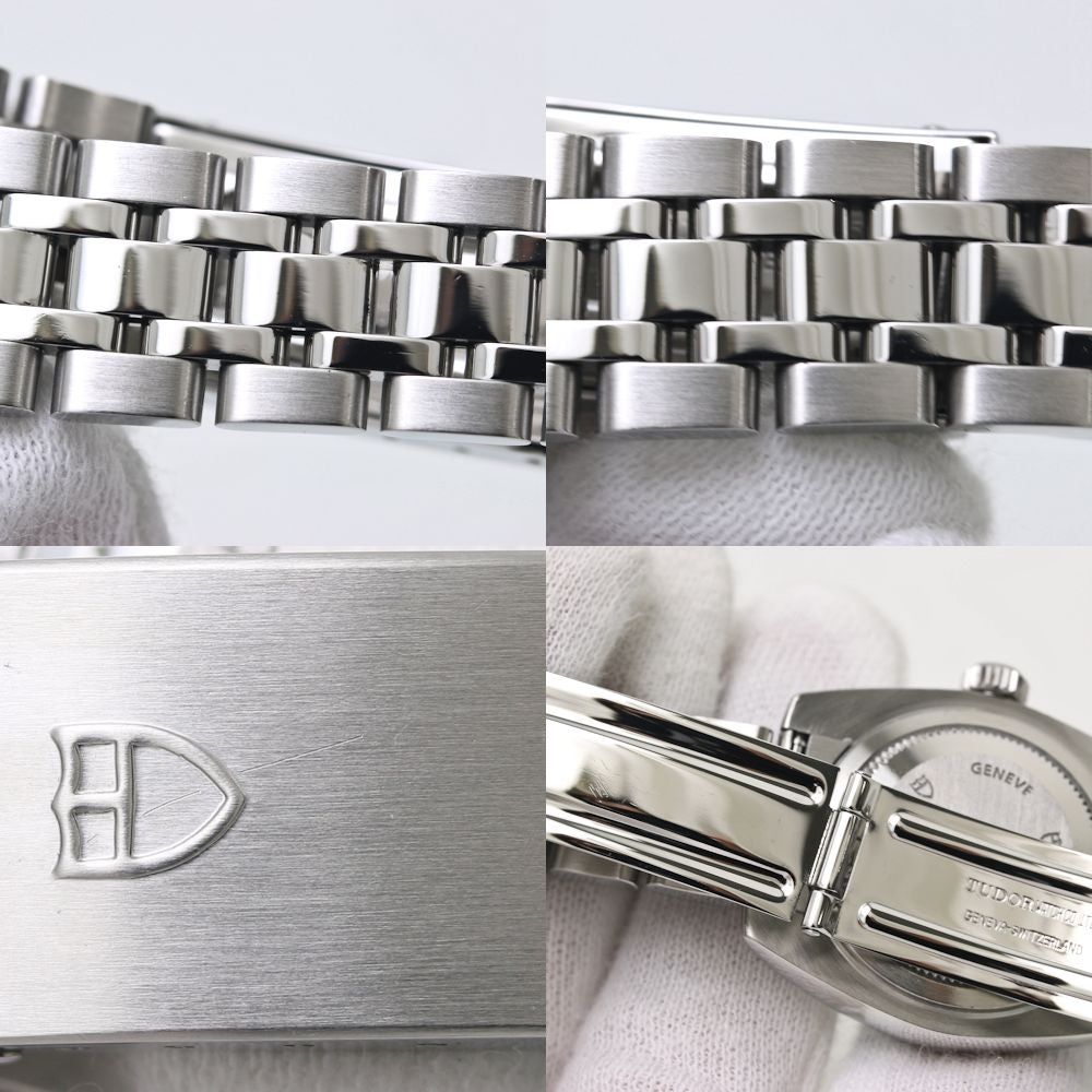 腕時計 レディース TUDOR チュードル クラシック コレクション ベゼルダイヤモンド M22020-0004【オーバーホール済/磨き済】ステンレススチール /40035【中古】