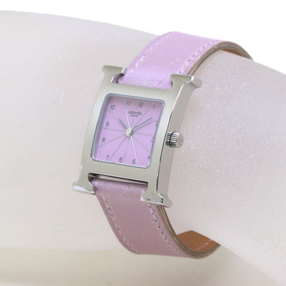 腕時計 レディース HERMES エルメス Ｈウォッチ HH1.210.531/NMV 【電池交換済】 ステンレススチール/40055【中古】