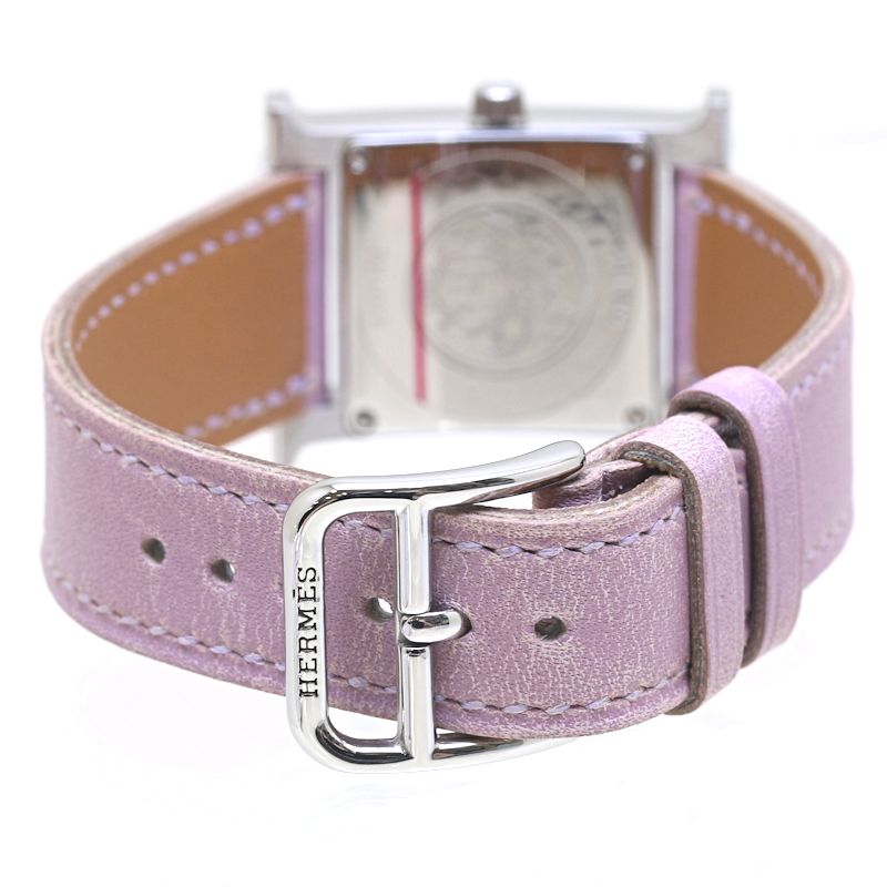 腕時計 レディース HERMES エルメス Ｈウォッチ HH1.210.531/NMV 【電池交換済】 ステンレススチール/40055【中古】