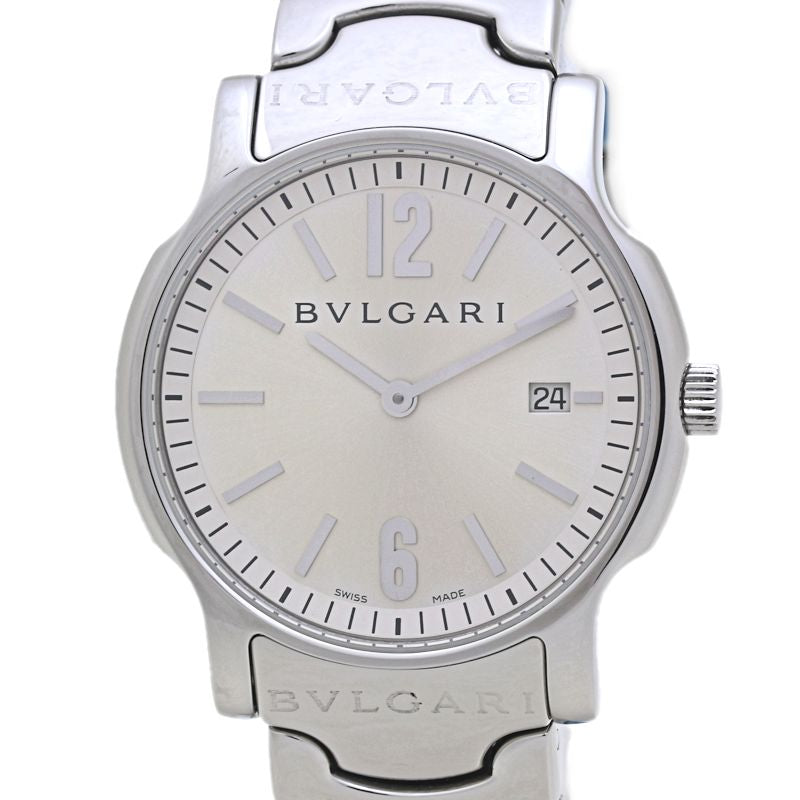 BVLGARI ブルガリ ソロテンポ ST35S ST35C6SSD 【磨き済/電池交換済】【中古】 腕時計 メンズ ステンレススチール/40067