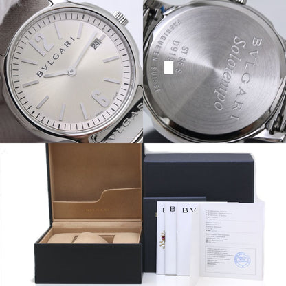 BVLGARI ブルガリ ソロテンポ ST35S ST35C6SSD 【磨き済/電池交換済】【中古】 腕時計 メンズ ステンレススチール/40067