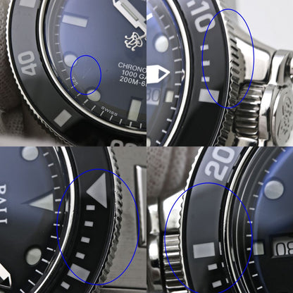 BALLWATCH ボールウォッチ エンジニア ハイドロカーボンオリジナル DM2118B-S1CJ-BK 【磨き済】【中古】 腕時計 メンズ ステンレススチール/40107
