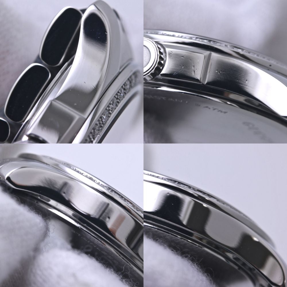 GUCCI グッチ Ｇタイムレス ベゼルダイヤモンド 12Pダイヤモンド YA126508 126.5 【磨き済/電池交換済】【中古】腕時計 レディース ステンレススチール /40218