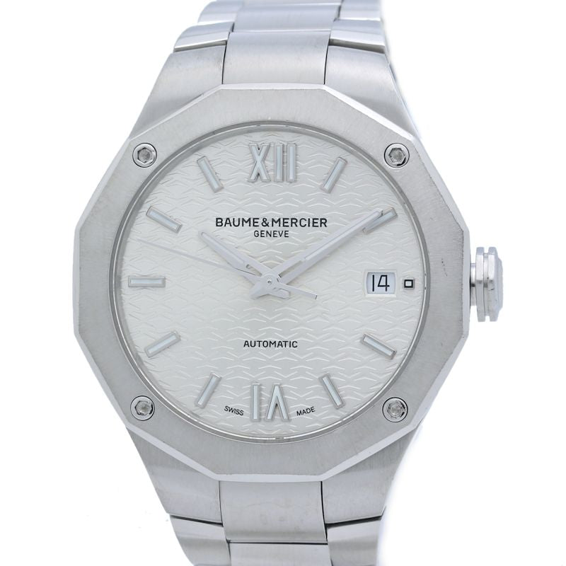 Baume & Mercier ボーム＆メルシェ リビエラ10615 M0A10615 【オーバーホール済/磨き済】【中古】腕時計 レディース ステンレススチール /40237