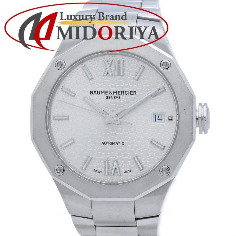 Baume & Mercier ボーム＆メルシェ リビエラ10615 M0A10615 【オーバーホール済/磨き済】【中古】腕時計 レディース ステンレススチール /40237