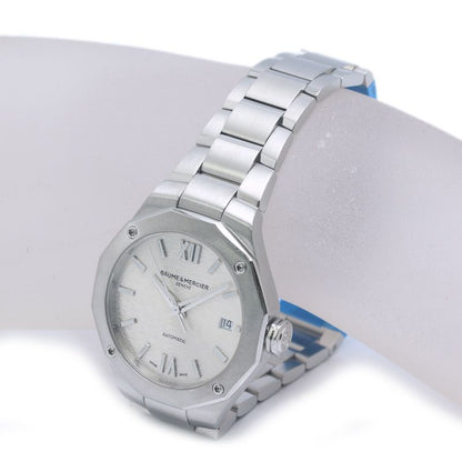 Baume & Mercier ボーム＆メルシェ リビエラ10615 M0A10615 【オーバーホール済/磨き済】【中古】腕時計 レディース ステンレススチール /40237