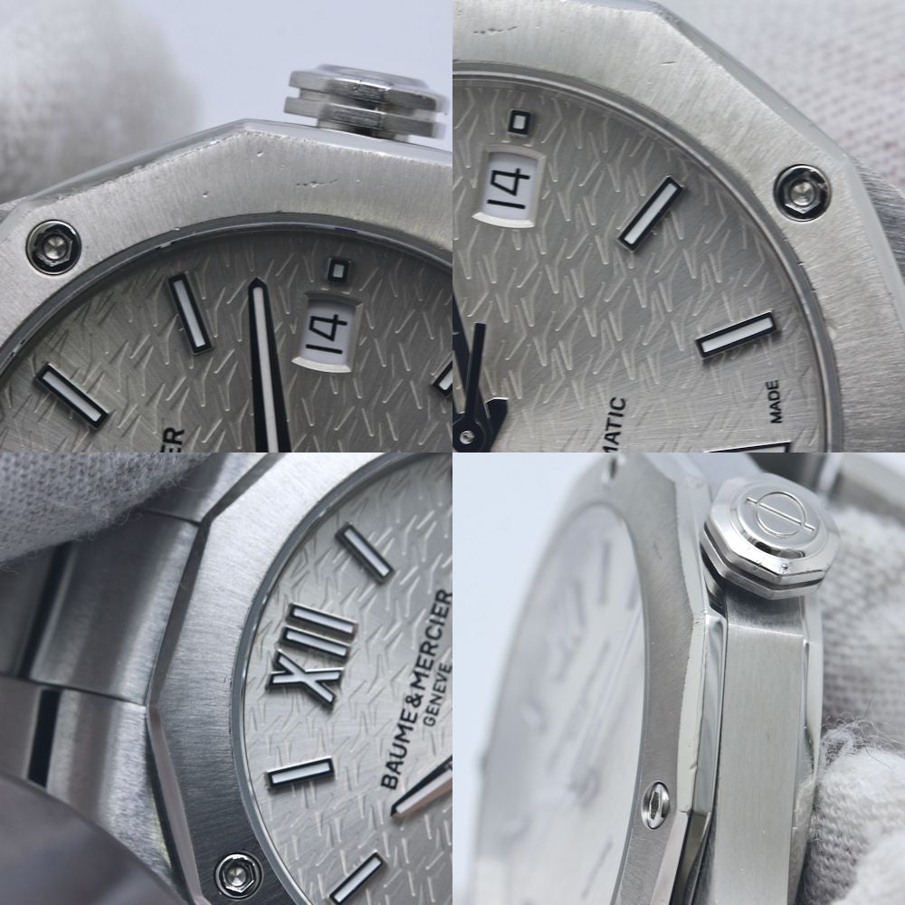 Baume & Mercier ボーム＆メルシェ リビエラ10615 M0A10615 【オーバーホール済/磨き済】【中古】腕時計 レディース ステンレススチール /40237
