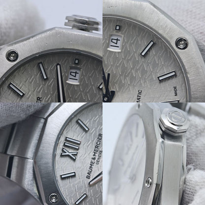 Baume & Mercier ボーム＆メルシェ リビエラ10615 M0A10615 【オーバーホール済/磨き済】【中古】腕時計 レディース ステンレススチール /40237