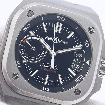 Bell＆Ross ベル＆ロス BR-X5 ブラック スティール BRX5R-BL-ST/SST 【2025年購入】【未使用】腕時計 メンズ ステンレススチール /40275