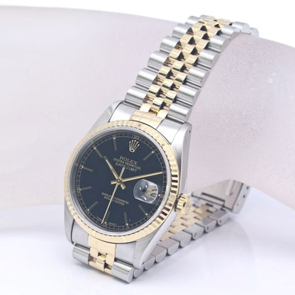 ROLEX ロレックス デイトジャスト 16233【中古】腕時計 メンズ K18YG イエローゴールドxステンレススチール /40303