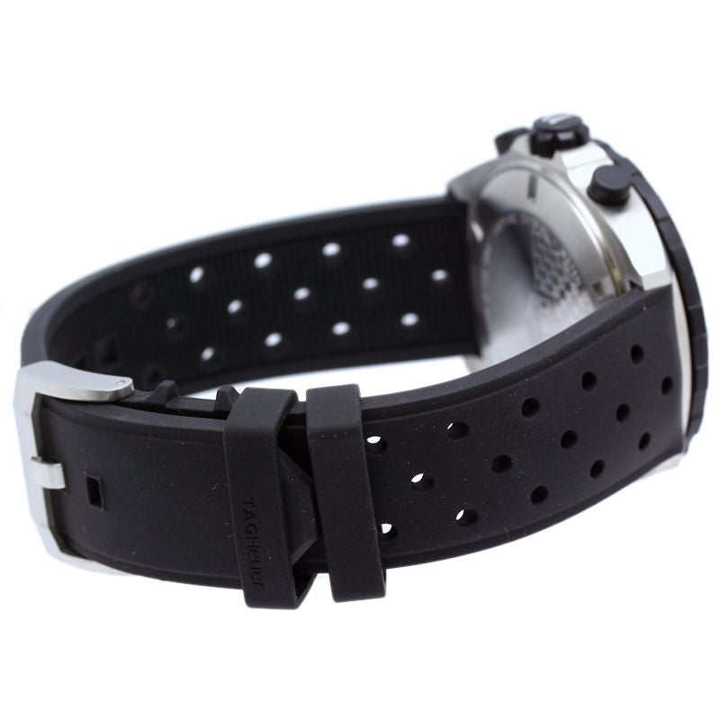 TAG HEUER タグホイヤー フォーミュラ1 クロノグラフ CAZ1010.FT8024 【電池交換済】【中古】腕時計 メンズ ステンレススチールxラバー /40337