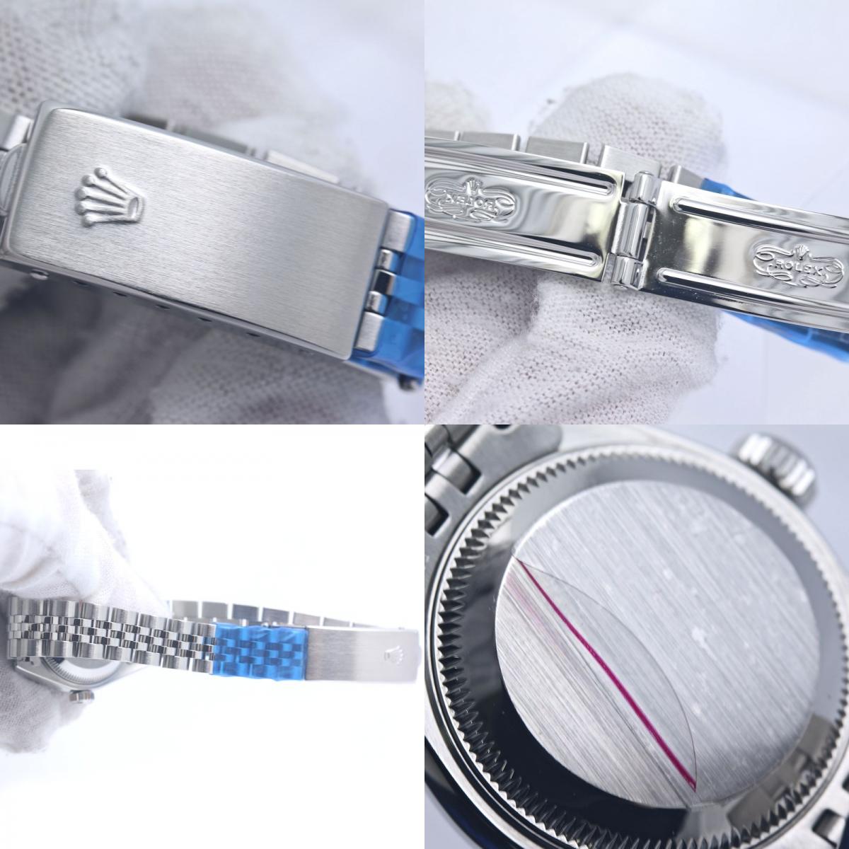 ROLEX ロレックス デイトジャスト 10Pダイヤモンド 79174G 【磨き済】【中古】腕時計 レディース K18WG ホワイトゴールドxステンレススチール /40373