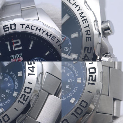 TAG HEUER タグホイヤー フォーミュラ1 クロノグラフ CAZ101K.BA0842 【2023年購入/電池交換済】【中古】腕時計 メンズ ステンレススチール /40383
