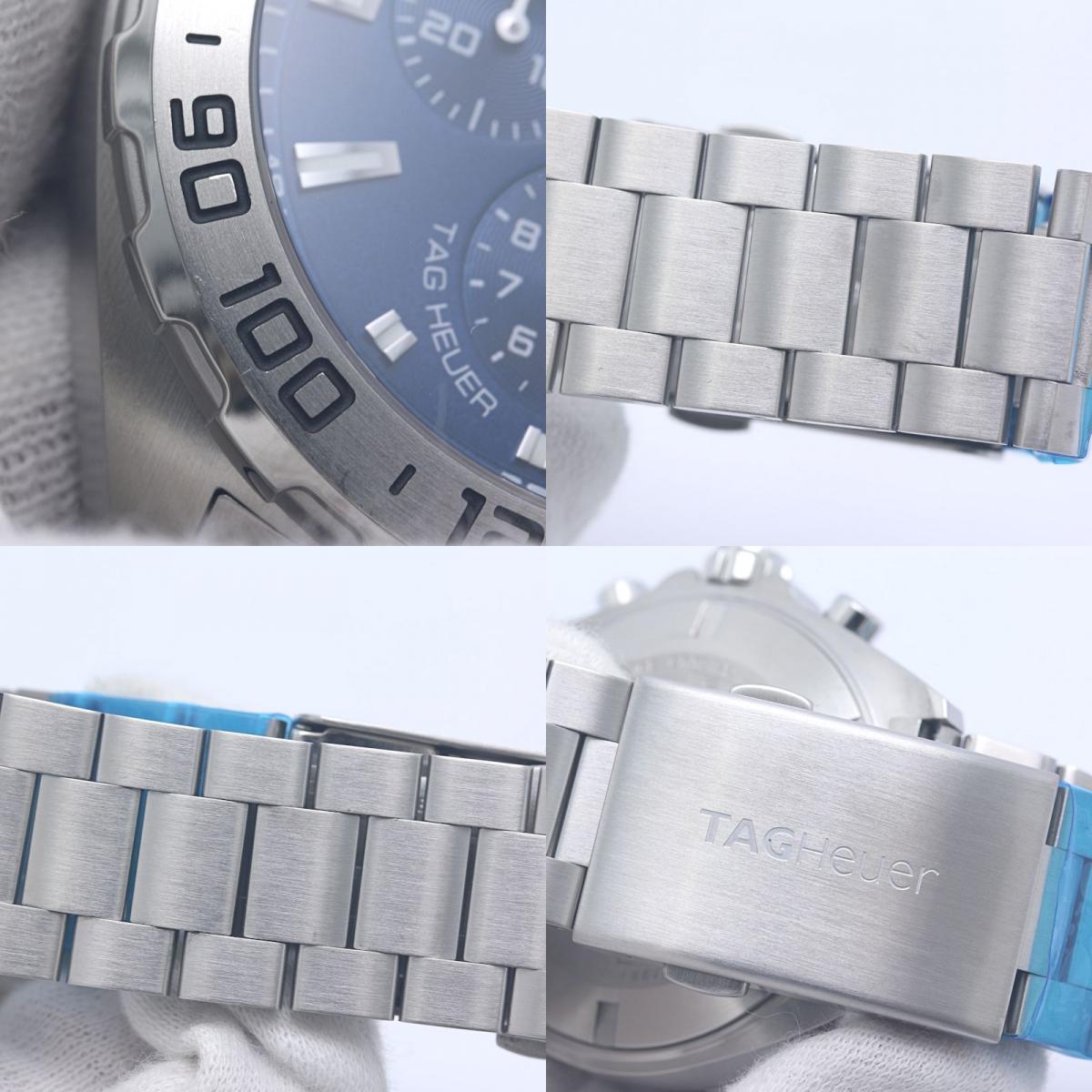 TAG HEUER タグホイヤー フォーミュラ1 クロノグラフ CAZ101K.BA0842 【2023年購入/電池交換済】【中古】腕時計 メンズ ステンレススチール /40383