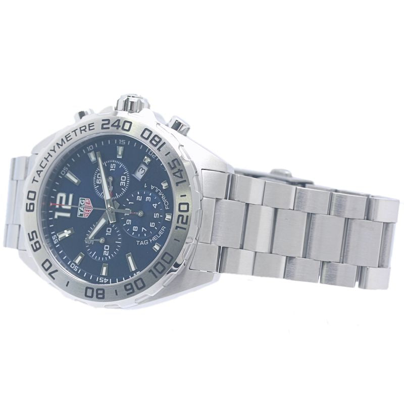 TAG HEUER タグホイヤー フォーミュラ1 クロノグラフ CAZ101K.BA0842 【2023年購入/電池交換済】【中古】腕時計 メンズ ステンレススチール /40383