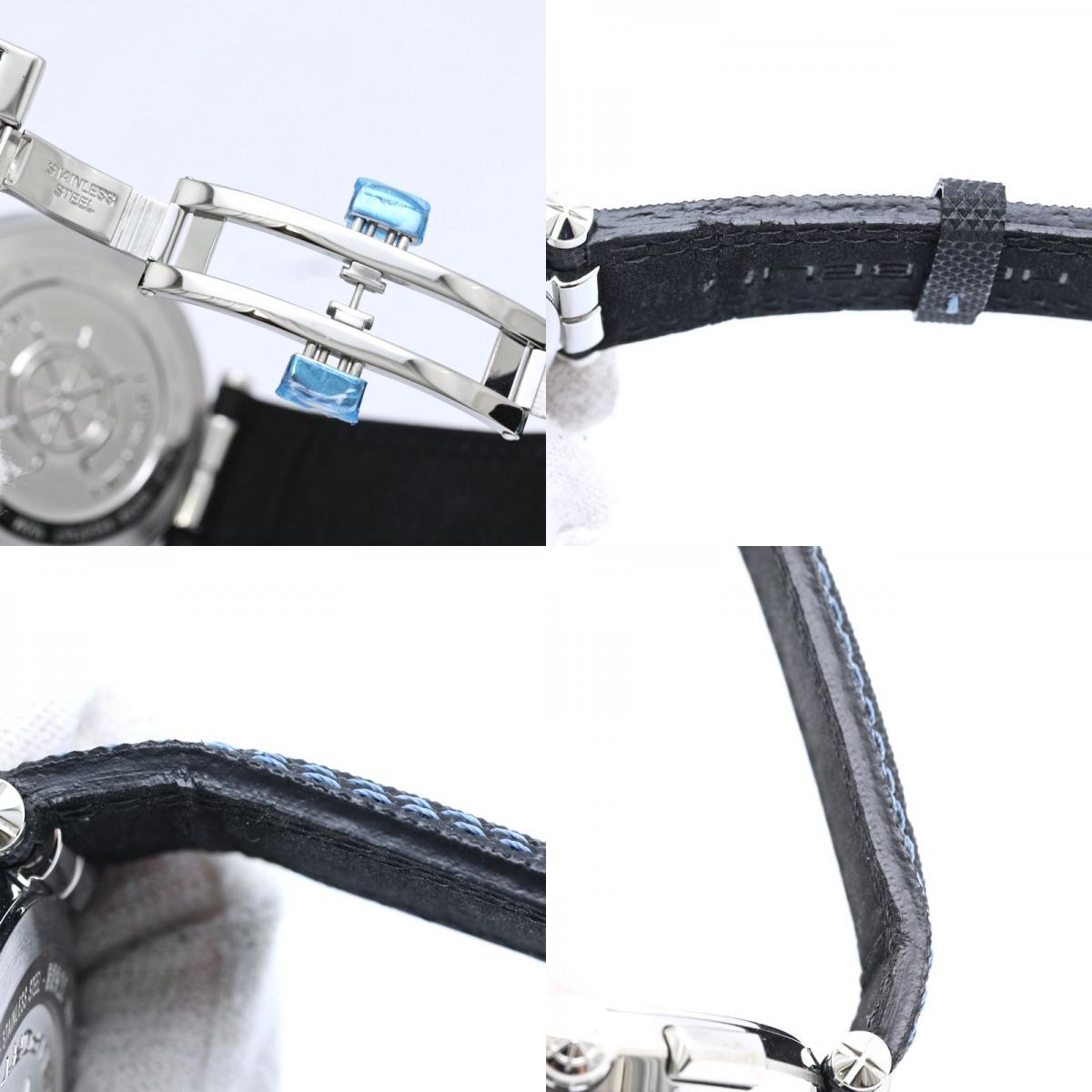 HERBELIN エルブラン ニューポート H37688AG65【中古】腕時計 メンズ ステンレススチールxカーフレザー（表面 PU加工） /40420