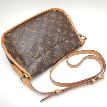 LOUIS VUITTON ルイヴィトン モノグラム メニルモンタンPM M40474 ショルダーバッグ ブラウン/450316【中古】