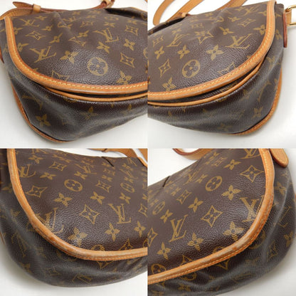 LOUIS VUITTON ルイヴィトン モノグラム メニルモンタンPM M40474 ショルダーバッグ ブラウン/450316【中古】