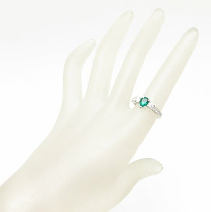 リング 指輪 エメラルド0.75ct ダイヤモンド0.53ct 12号 Pt900プラチナ レディース/63956【中古】【FJ】