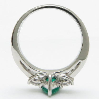 リング 指輪 エメラルド0.75ct ダイヤモンド0.53ct 12号 Pt900プラチナ レディース/63956【中古】【FJ】